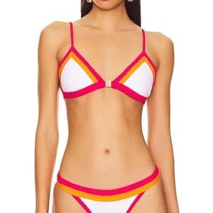 Milly Pink and Orange Bikini Set